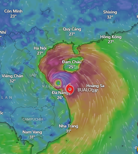 THÔNG TIN PHÒNG CHỐNG BÃO LỤT, BÃO SỐ 10( BUALOI)