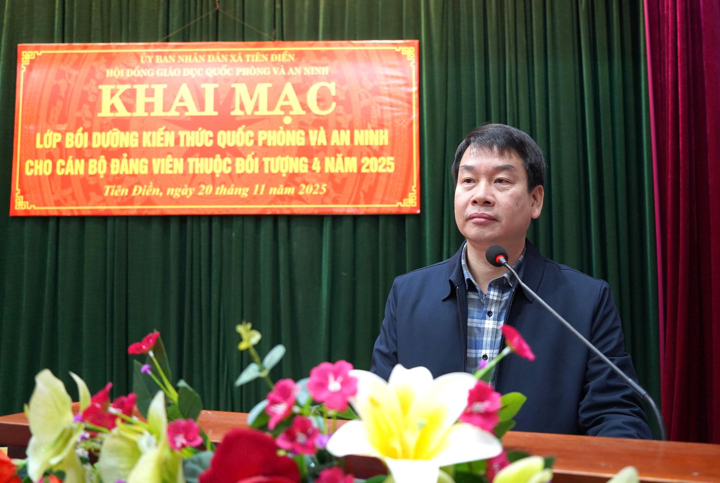 Bồi dưỡng kiến thức quốc phòng - an ninh đối tượng 4 năm 2025