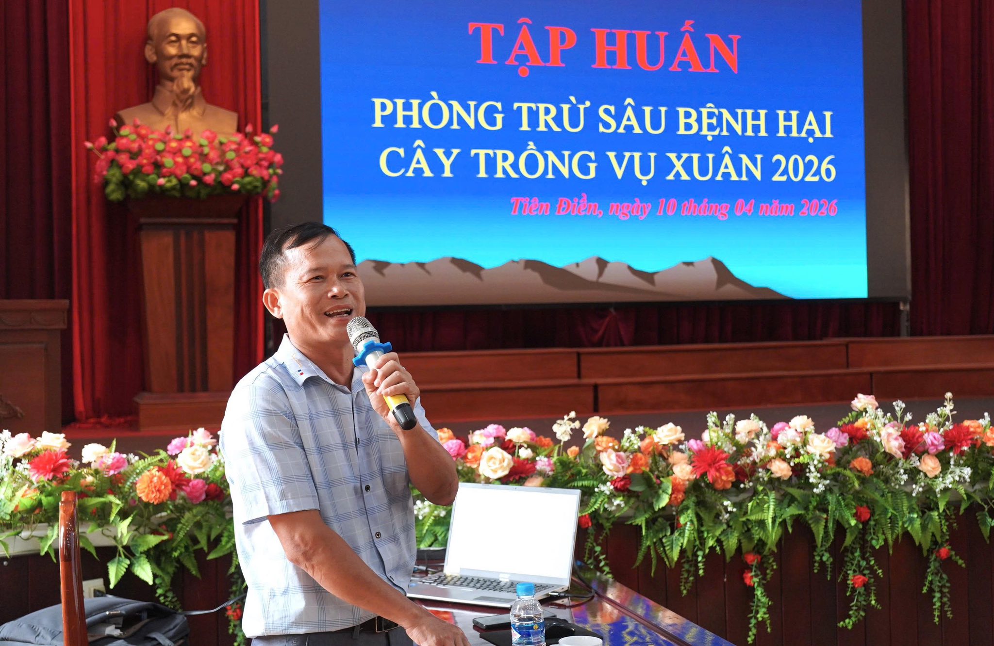 Hội nghị tập huấn kỹ thuật phòng trừ sâu bệnh hại cây trồng vụ xuân năm 2026