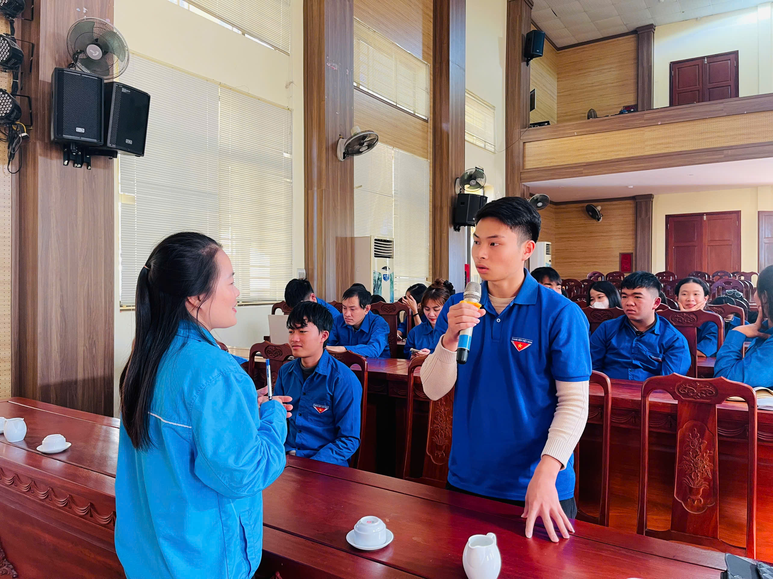 ĐOÀN XÃ TIÊN ĐIỀN TỔ CHỨC TUYÊN TRUYỀN, HƯỚNG DẪN PHÂN LOẠI CHẤT THẢI RẮN SINH HOẠT GẮN VỚI XỬ LÝ RÁC THẢI THỰC PHẨM CHO ĐOÀN VIÊN THANH NIÊN TRÊN ĐỊA BÀN XÃ TIÊN ĐIỀN