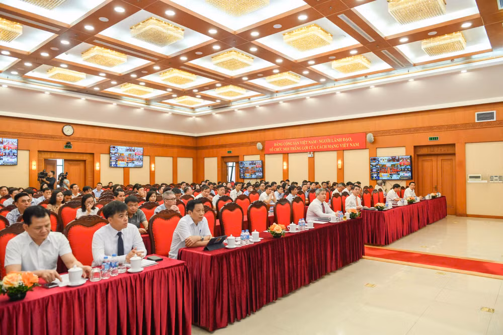 Hội nghị trực tuyến toàn quốc về phổ biến, quán triệt và triển khai thực hiện các văn kiện, nghị quyết về công tác kiểm tra, giám sát, kỷ luật của Đảng