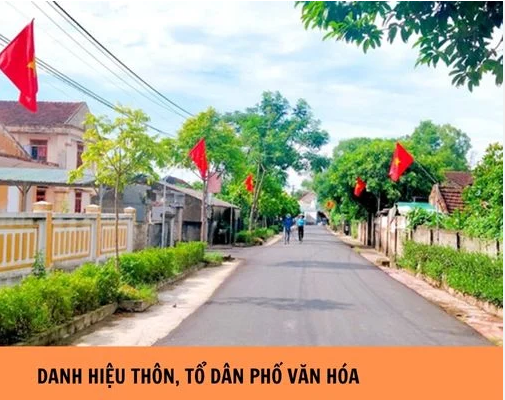 QUYẾT ĐỊNH Tặng Danh hiệu “Thôn văn hoá” năm 2025