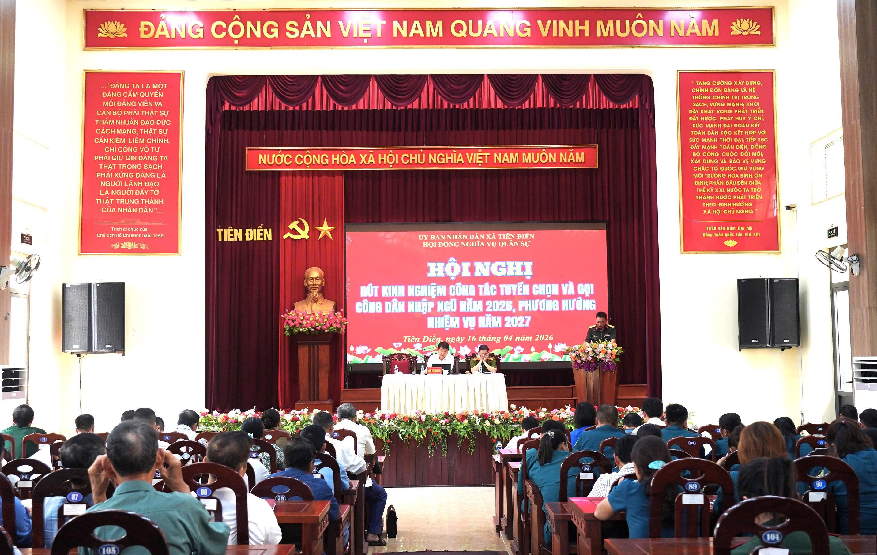 Nâng cao chất lượng công tác tuyển quân trong thời gian tới. 