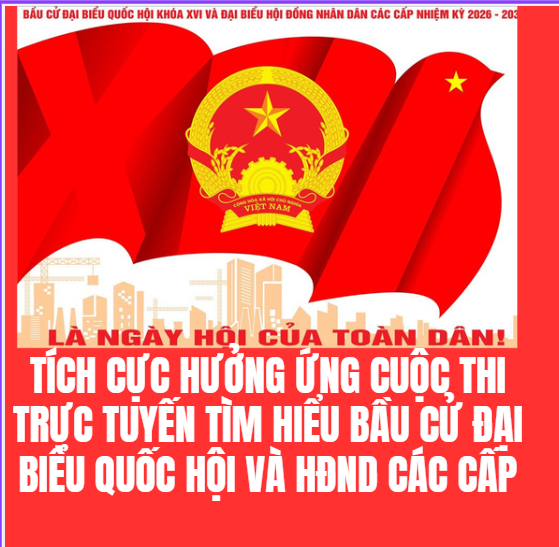 Tích cực hưởng ứng Cuộc thi trực tuyến tìm hiểu bầu cử đại biểu Quốc hội và HĐND các cấp