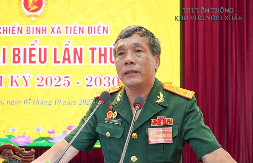 ĐẠI HỘI CCB XÃ TIÊN ĐIỀN THÀNH CÔNG TỐT ĐẸP