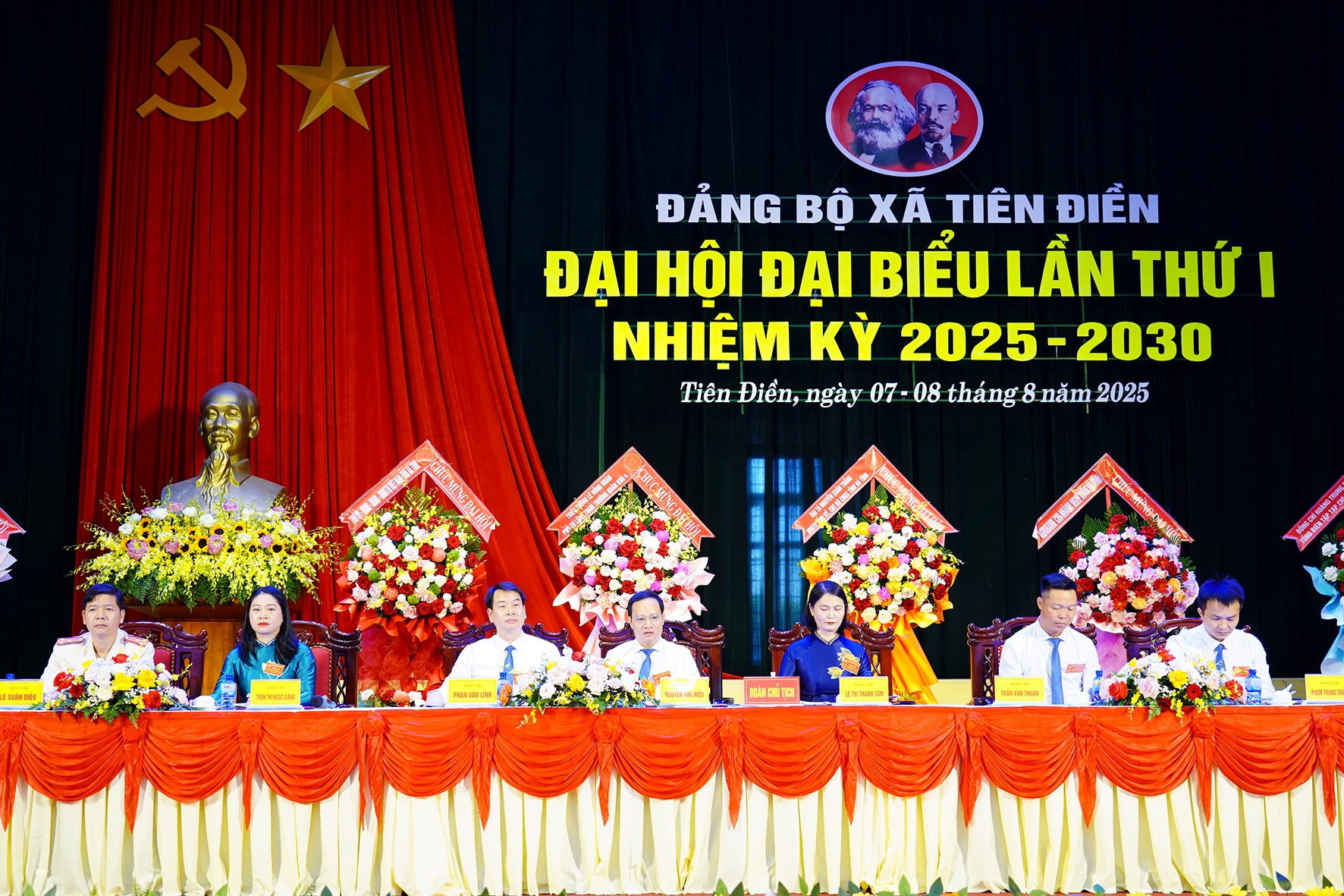 Đại hội đại biểu Đảng bộ xã Tiên Điền lần thứ nhất, nhiệm kỳ 2025 – 2030