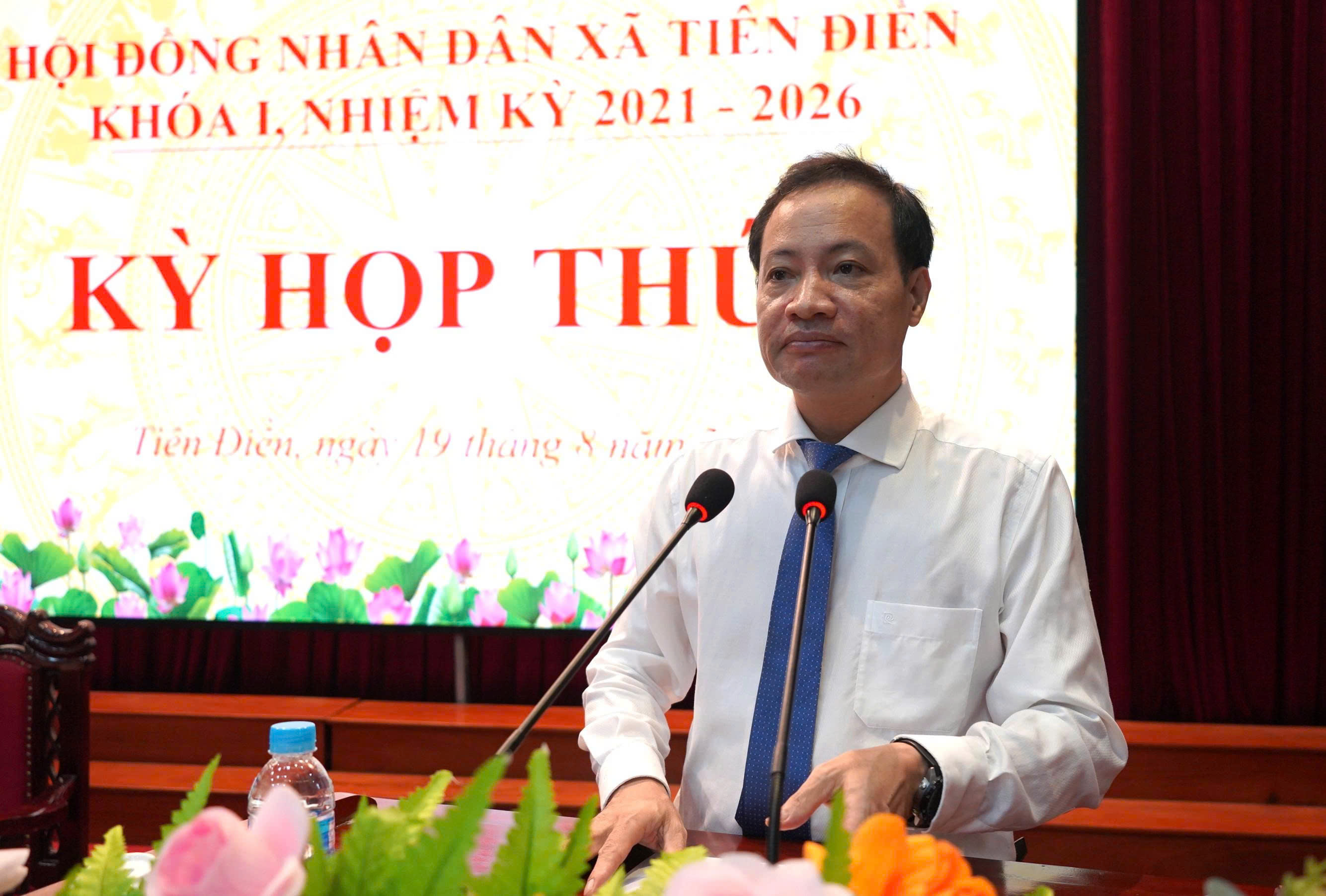 Kỳ họp thứ 2, HĐND xã Tiên Điền khóa I thông qua nhiều nội dung quan trọng
