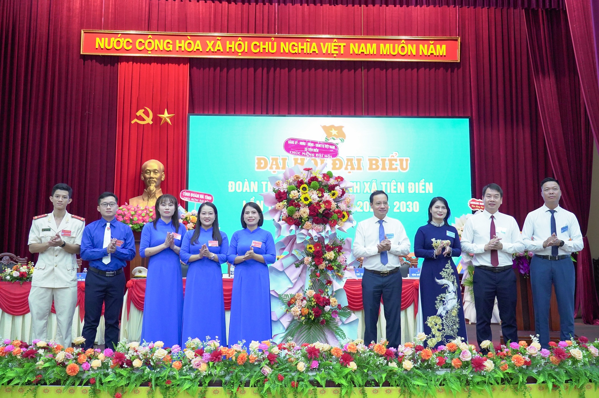 ĐẠI HỘI ĐOÀN TNCS HỒ CHÍ MINH XÃ TIÊN ĐIỀN NHIỆM KỲ 2025-2030