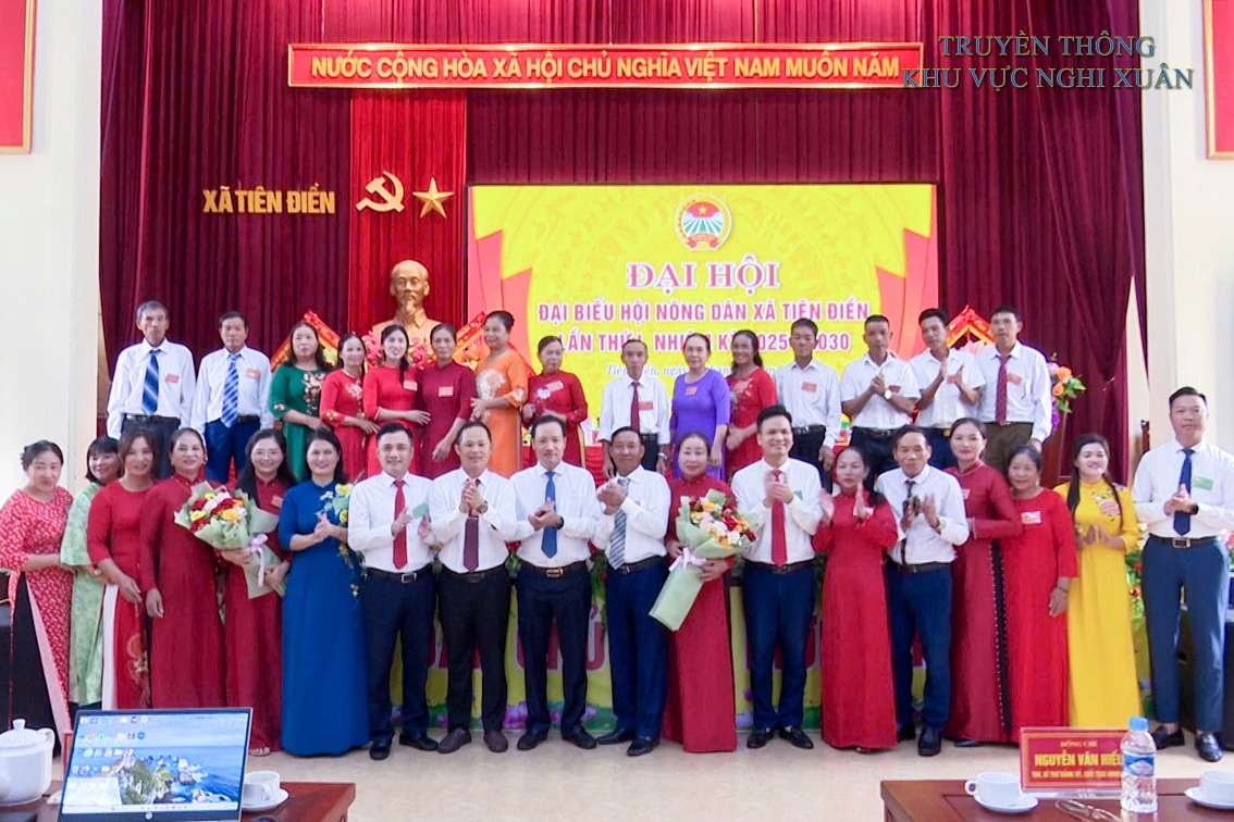 Đồng chí Kiều Đình Công giữ chức Chủ tịch Hội Nông dân xã Tiên Điền