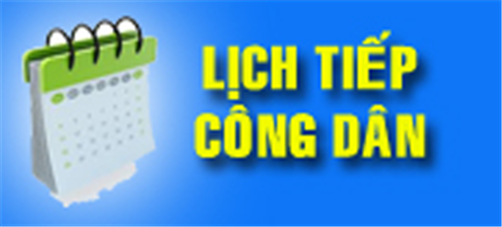 THÔNG BÁO TIẾP CÔNG DÂN ĐỊNH KỲ