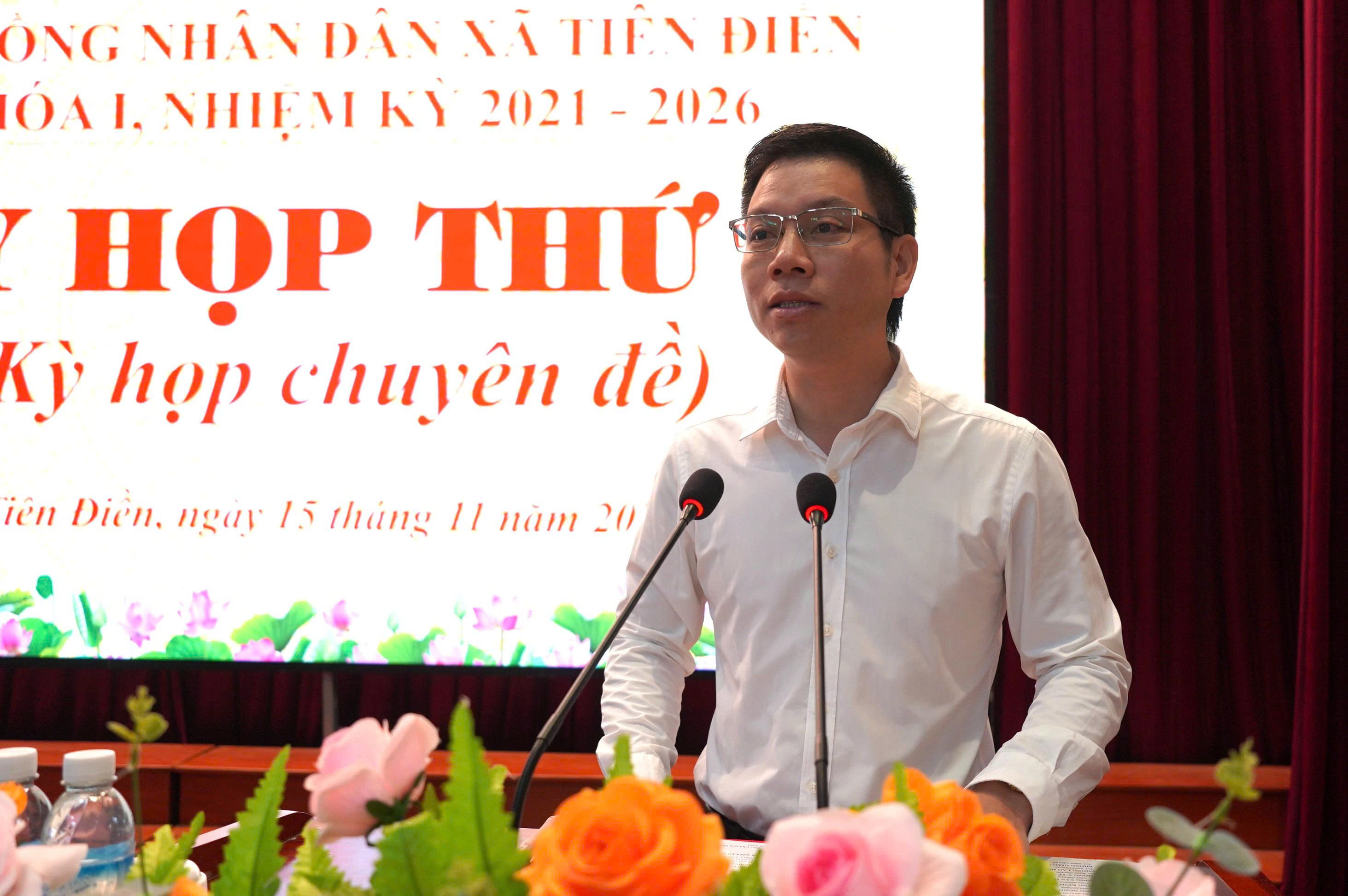 HĐND xã Tiên Điền thống nhất thông qua các nghị quyết trọng tâm, tạo động lực phát triển địa phương  