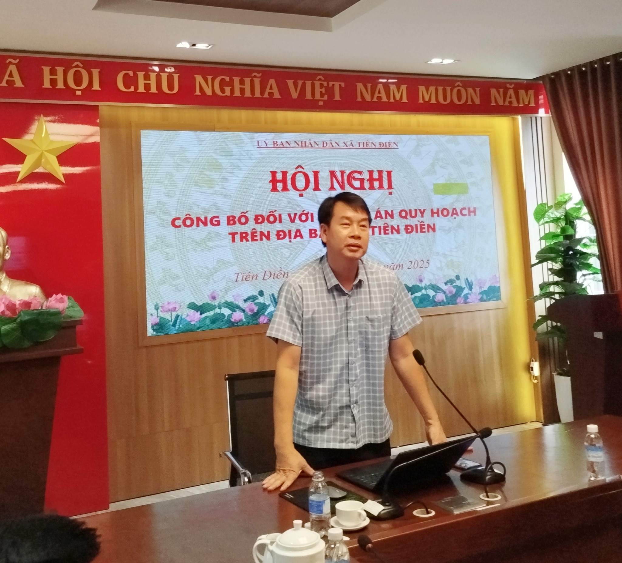 Xã Tiền ĐIền công bố các Đề án quy hoạch