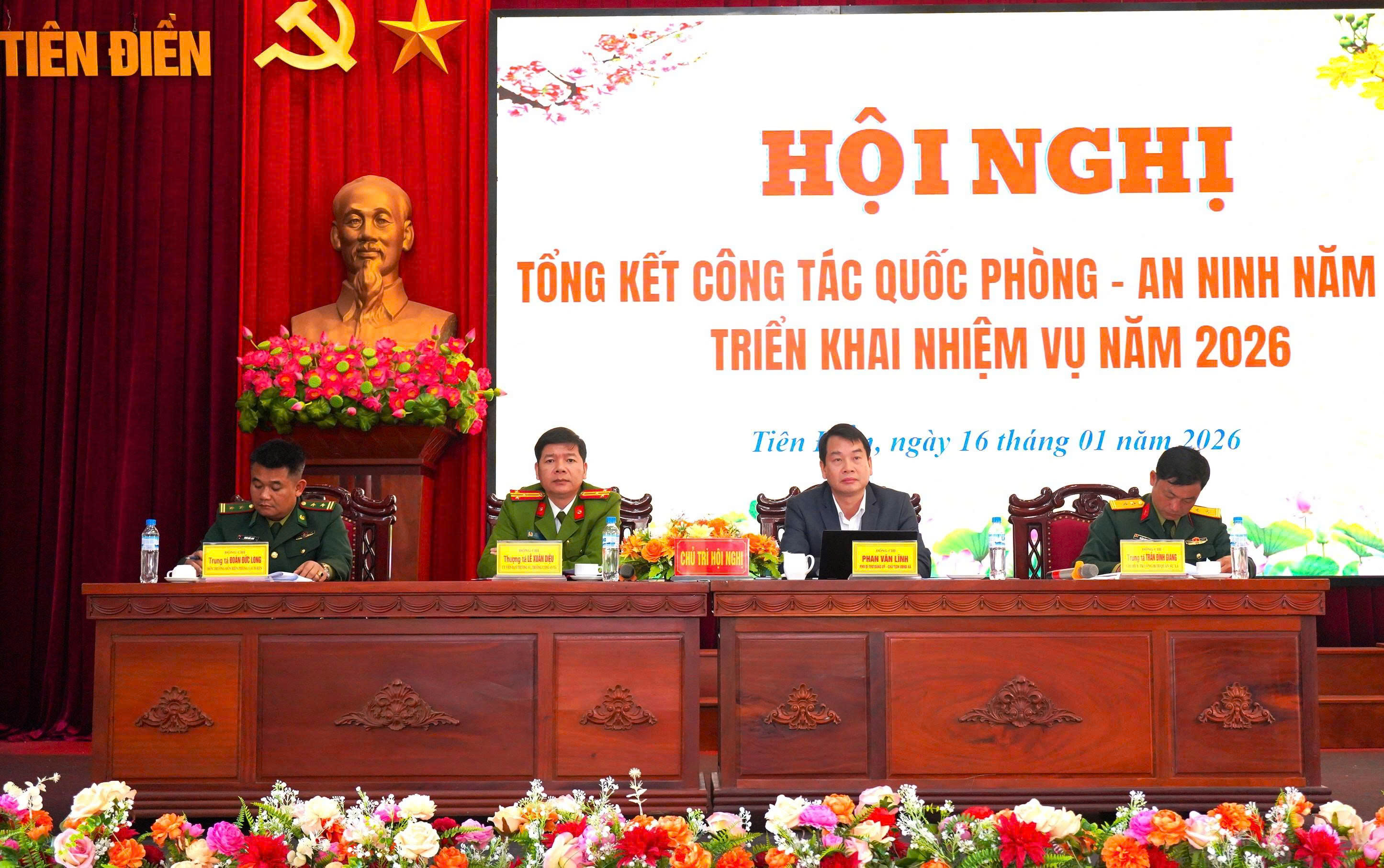 Tổng kết công tác Quốc phòng - An ninh năm 2025, triển khai nhiệm vụ năm 2026
