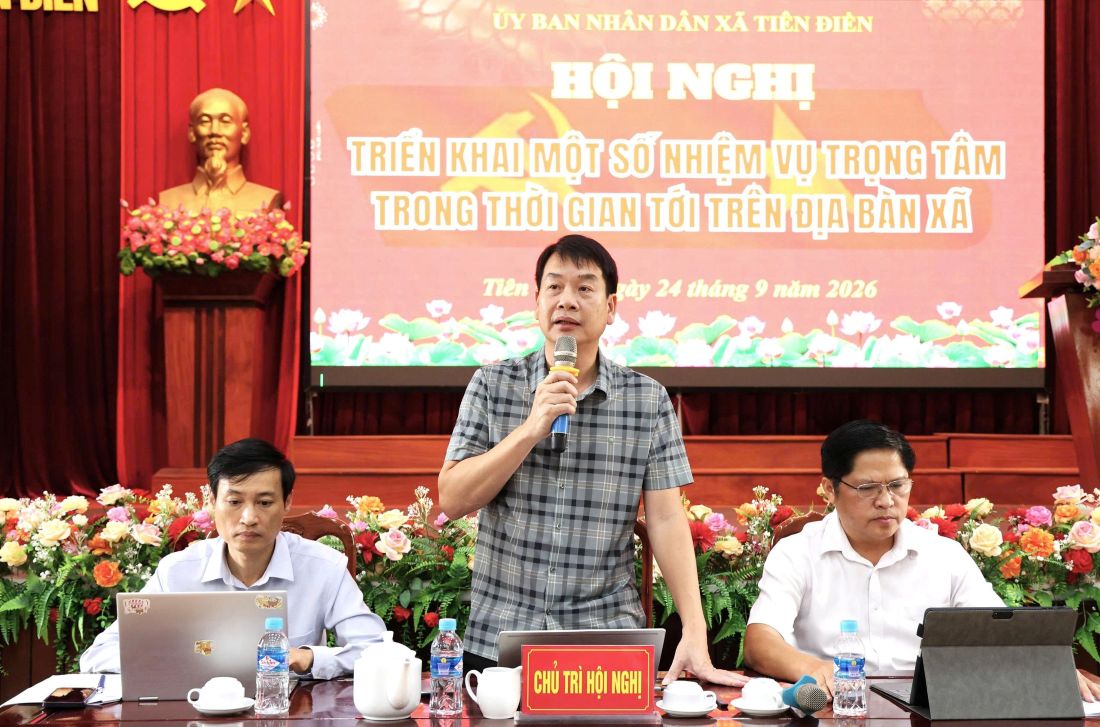 Tiên Điền tập trung cao độ cho các nhiệm vụ còn lại, tạo chuyển biến rõ nét trong những tháng cuối năm.