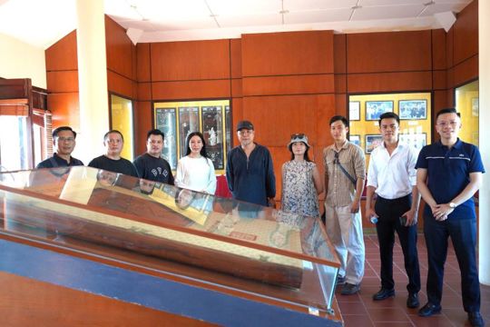 Khảo sát các điểm văn hóa nằm trong đề án Kiều HERITAGE SHOW.