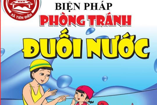 Tuyên truyền phòng chống đuối nước cho trẻ em. 