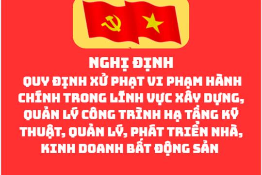  Triển khai Nghị định số 339/2026/NĐ-CP ngày 26/8/2026 của Chính phủ quy định xử phạt vi phạm hành chính trong lĩnh vực xây dựng, quản lý công trình hạ tầng kỹ thuật, quản lý, phát triển nhà, kinh doanh bất động sản