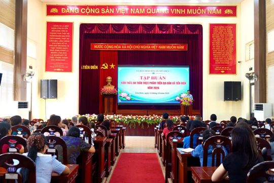 Hội nghị tập huấn về kiến thức vệ sinh an toàn thực phẩm cho các cơ sở sản xuất kinh doanh, chế biến thực phẩm.