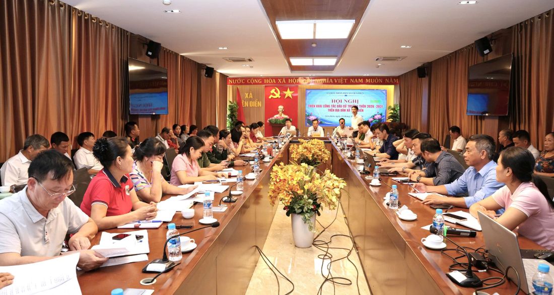 Phấn đấu tổ chức thành công cuộc bầu cử trưởng thôn nhiệm kỳ 2026–2031, bảo đảm dân chủ, công khai, đúng quy định và phù hợp với nguyện vọng của Nhân dân.
