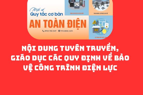 Các quy định về bảo vệ công trình điện lực
