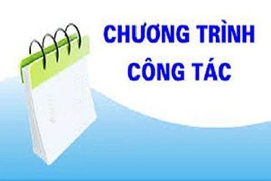  Chương trình công tác tháng 8 /2026 của  HĐND và UBND xã Tiên Điền.. 