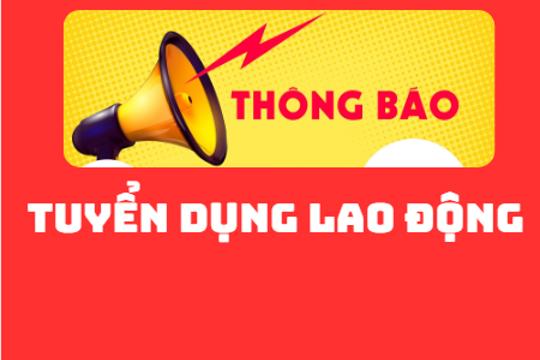 Thông báo tuyển dụng lao động