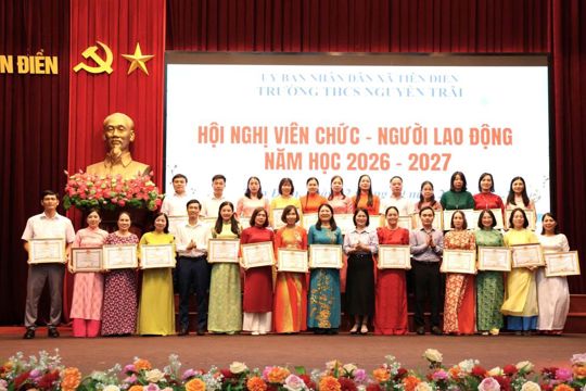 Trường THCS Nguyễn Trãi xây dựng môi trường giáo dục ổn định, chất lượng, thân thiện và phát triển bền vững. 