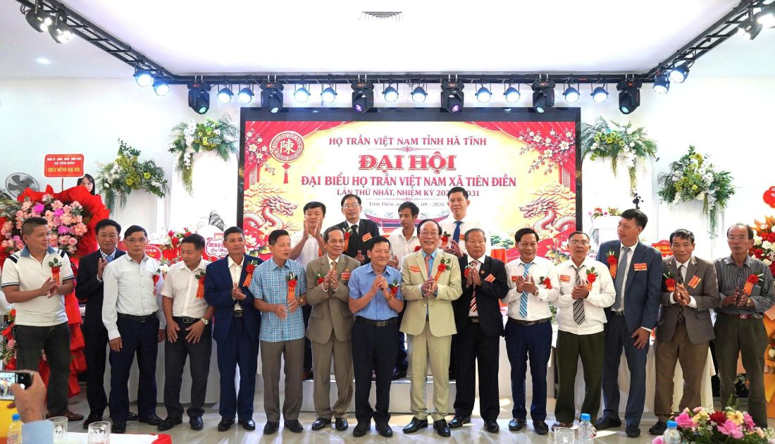 Họ Trần Việt Nam xã Tiên Điền vun đắp những giá trị tốt đẹp cho hôm nay và mai sau