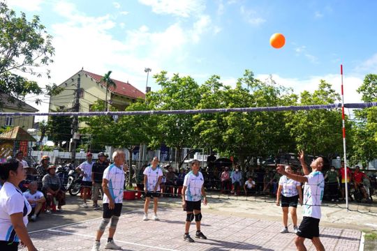 Khai mạc Giải bóng chuyền hơi người cao tuổi năm 2026. 