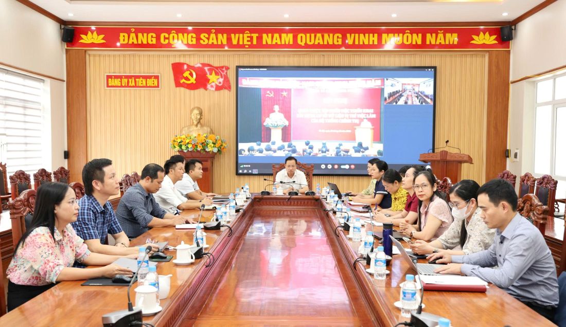Hội nghị tập huấn thực hiện nhiệm vụ xây dựng cơ sở dữ liệu vị trí việc, phương án giao biên chế của hệ thống chính trị giai đoạn 2027-2031