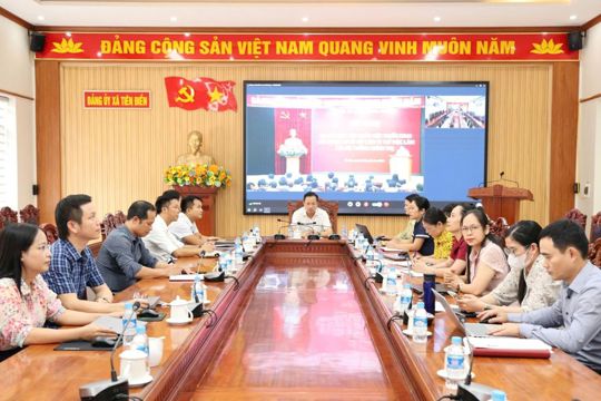 Hội nghị tập huấn thực hiện nhiệm vụ xây dựng cơ sở dữ liệu vị trí việc, phương án giao biên chế của hệ thống chính trị giai đoạn 2027-2031 