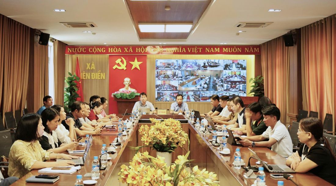 Lãnh đạo xã Tiên Điền tham gia họp phiên thường kỳ tháng 8/2026 của UBND tỉnh.