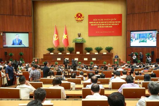 Đảng ủy xã Tiên Điền tham gia học tập, quán triệt Nghị quyết số 10-NQ/TW