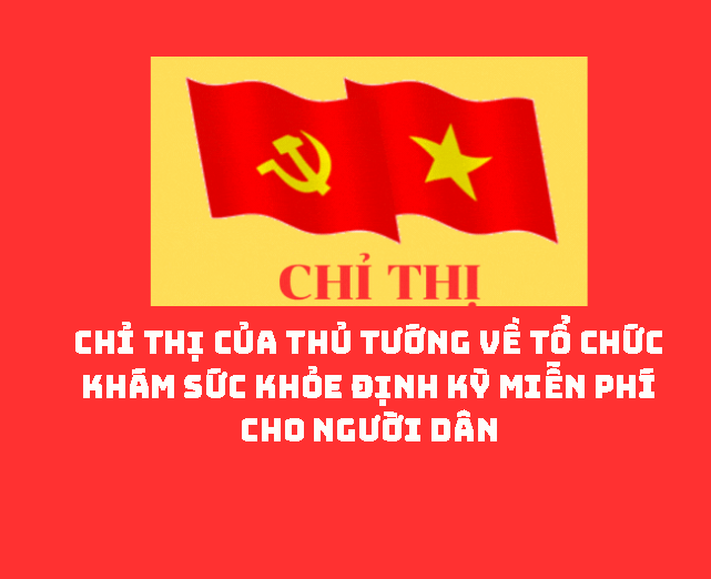 Chỉ thị của Thủ tướng về tổ chức khám sức khỏe định kỳ miễn phí cho người dân