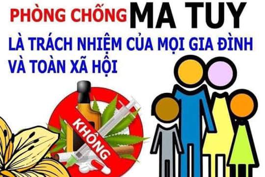 Hưởng ứng về tháng hành động phòng chống ma túy (từ 01/6/2026 đến 30/6/2026)