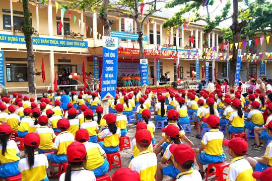 Nâng cao đời sống vật chất, tinh thần, môi trường học tập, vui chơi và phát triển toàn diện cho các em. 