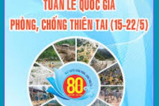 Hưởng ứng tuần lễ quốc Gia phòng chống thiên tai 