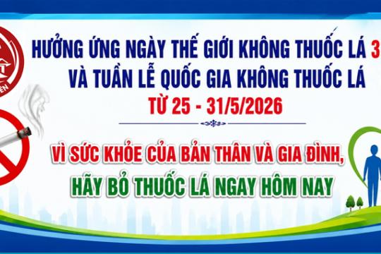  “Vạch trần sự hấp dẫn giả tạo – Hành động để đẩy lùi   nạn nghiện nicotine và thuốc lá”