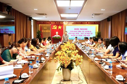 Tiên Điền chủ động chuẩn bị các điều kiện cho năm học 2026 – 2027