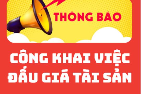 Thông báo công khai việc đấu giá tài sản
