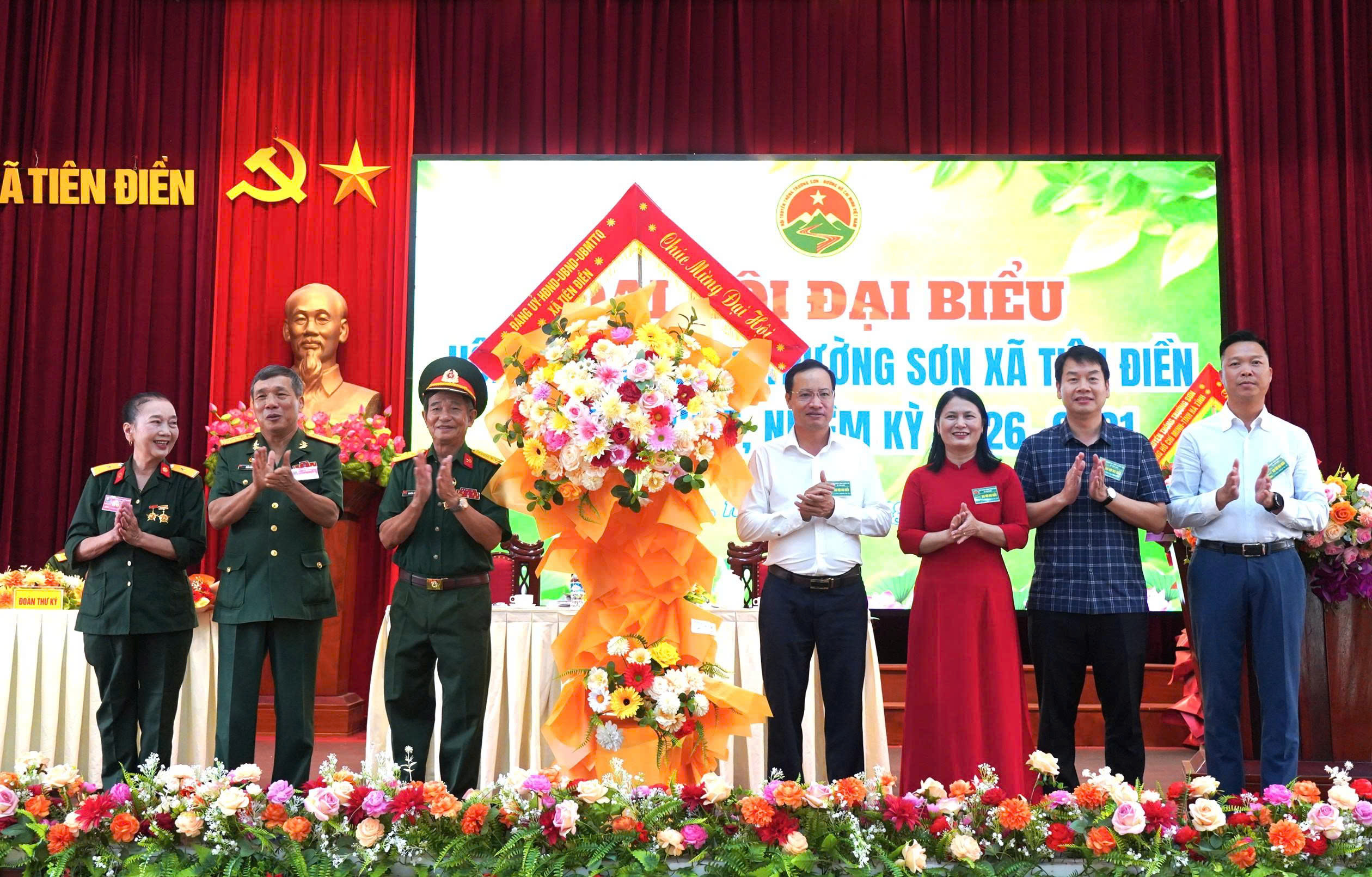 Đại hội Hội truyền thống Trường Sơn – Đường Hồ Chí Minh xã Tiên Điền thành công tốt đẹp