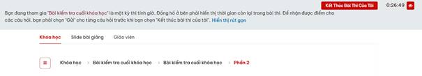 kiem tra mon hoc