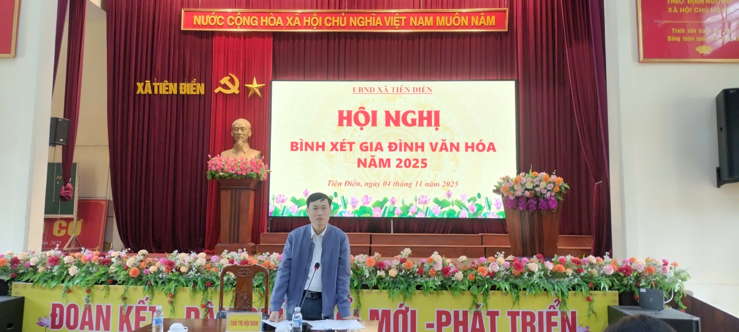 CÔNG TÁC BÌNH  XÉT GIA ĐÌNH VĂN HÓA TẠI XÃ TIÊN ĐIỀN NĂM 2025 