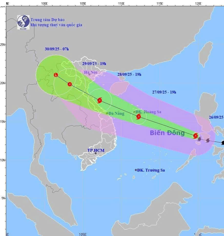🔴 BUALOI ĐÃ ĐI VÀO BIỂN ĐÔNG TRỞ THÀNH CƠN BÃO SỐ 10