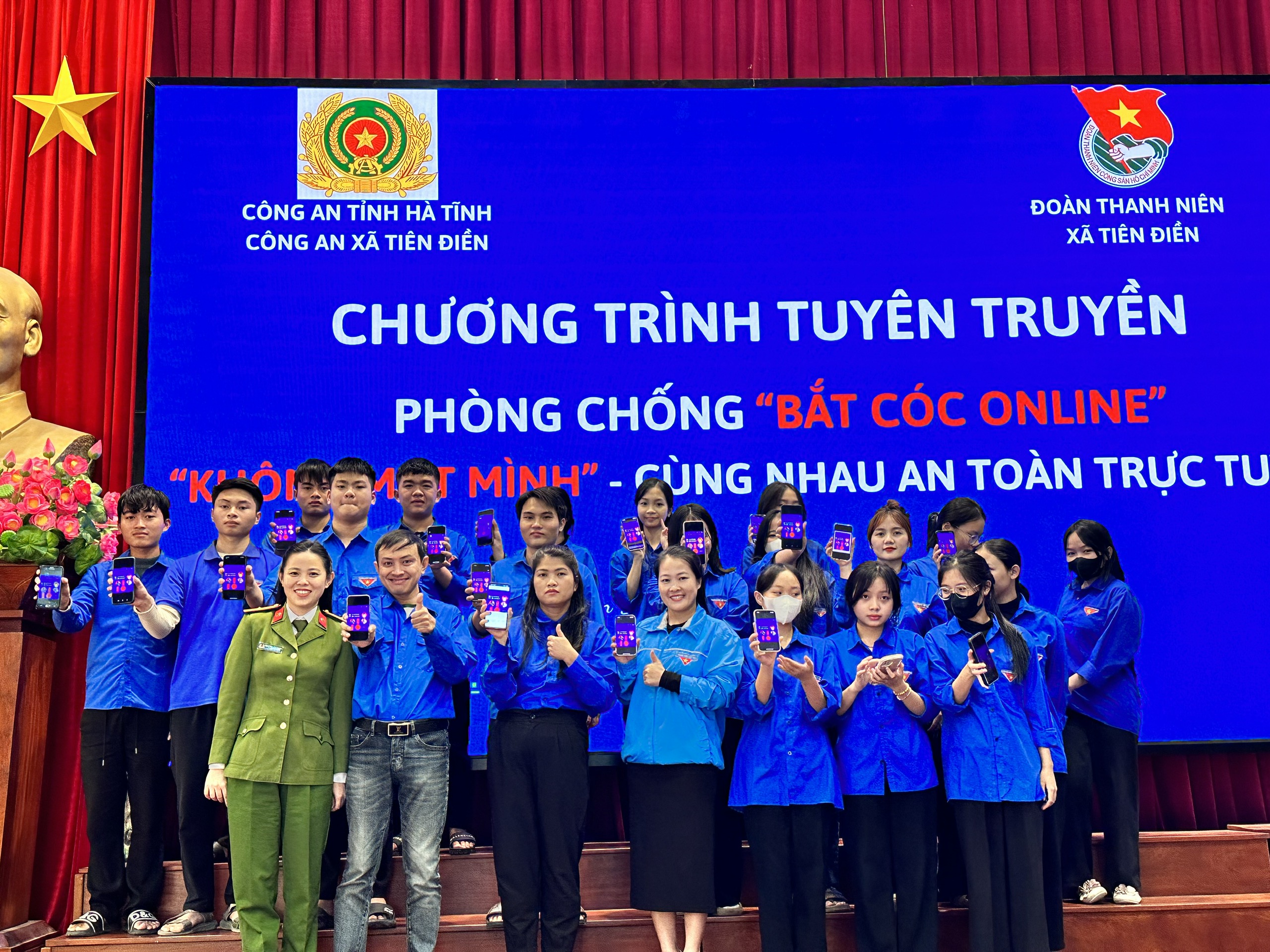 TUỔI TRẺ TIÊN ĐIỀN LAN TỎA CHIẾN DỊCH TRUYỀN THÔNG “KHÔNG MỘT MÌNH”