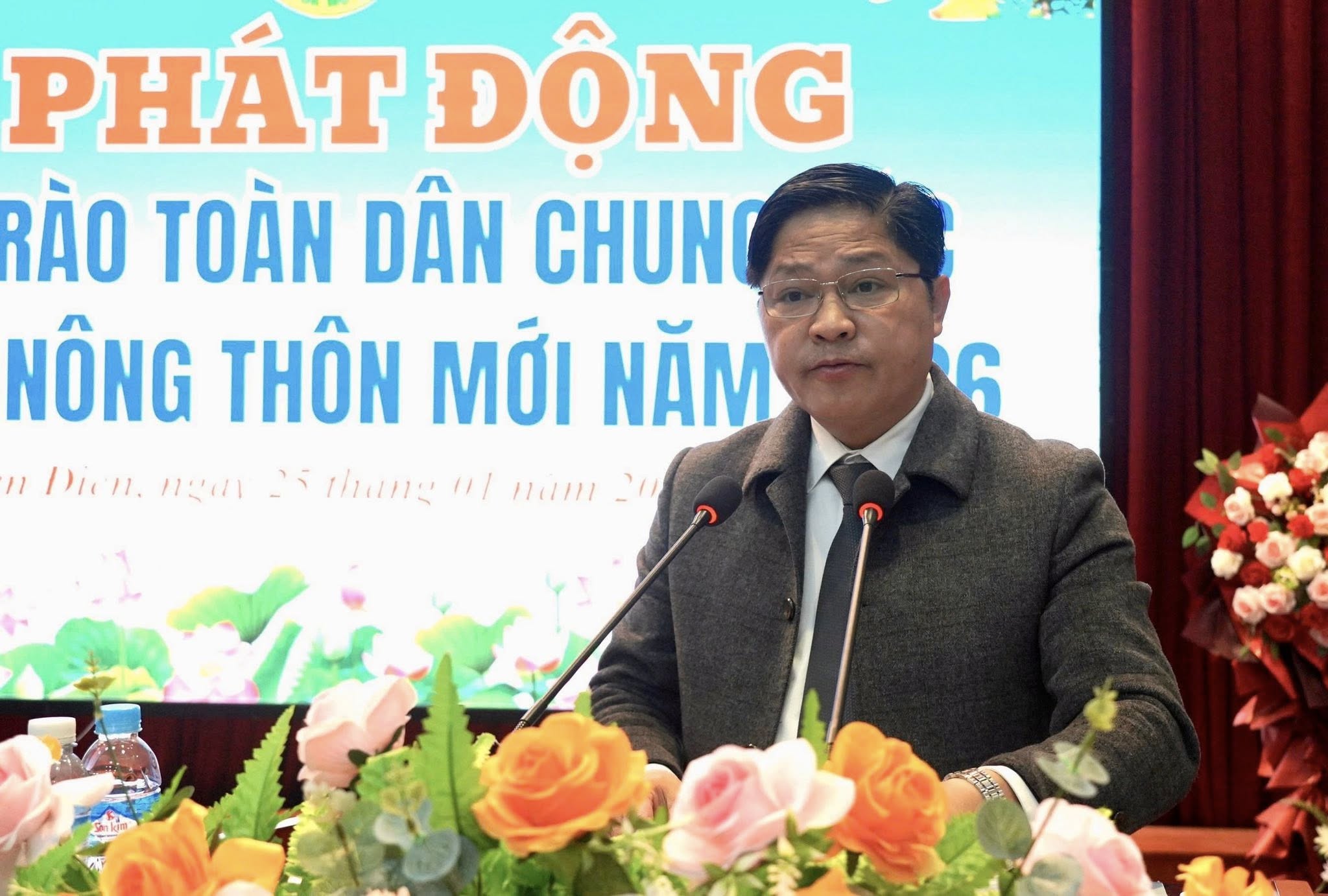 Xã Tiên Điền phát động phong trào xây dựng Nông thôn mới năm 2026 